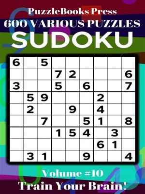 cover image of PuzzleBooks Press Sudoku &#8211; Volume 10